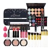 CHSEEO Kit de Maquillage Fard à Paupière Yeux Maquillage, Coffret Cadeau Coffret Maquillage Mallette de Maquillage Set de Maq