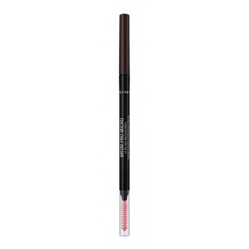 Rimmel Brow Pro Micro Crayon à Sourcils Automatique, Crayon à Sourcils Avec Brosse à Dents, Formule Crémeuse, No.3 - Brun fon