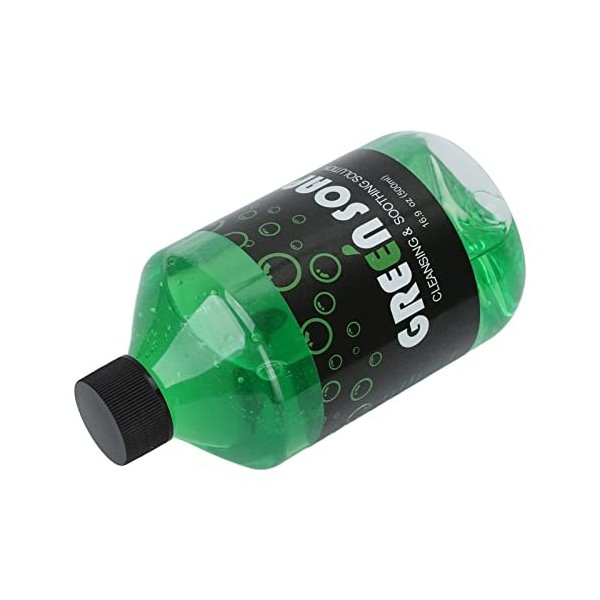 Solution de Savon Vert Nettoyant pour Tatouage de 500 Ml, Savon Vert Professionnel pour Salon de Tatouage Doux pour Novice