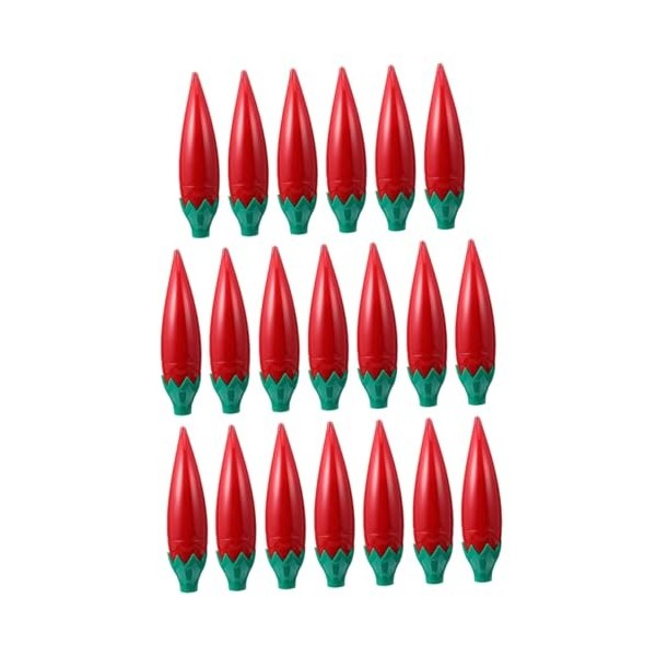 FRCOLOR 40 Pièces Tube De Rouge à Lèvres Au Poivre Brillants à Lèvres Clairs Brillant à Lèvres Clair Bouteilles De Rouge à Lè