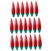 FRCOLOR 40 Pièces Tube De Rouge à Lèvres Au Poivre Brillants à Lèvres Clairs Brillant à Lèvres Clair Bouteilles De Rouge à Lè