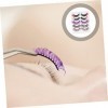 Angoily 5 Boîtes De Cils Colorés Extensions De Faux Cils 3D Cils De Beauté Cils Denses Cils Longs Et Épais Cils Section Natur