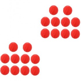 FRCOLOR Lot de 20 étuis sphériques pour rouge à lèvres - Récipients vides vides pour rouge à lèvres - Pour baume à lèvres de 