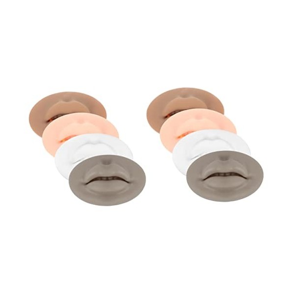 POPETPOP 16 Pièces Masque Pour Les Lèvres Module 3d Peau Du Visage Pour Le Pratique De La Peau De Modèle De Mannequin à Lèvre