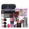 Kit de maquillage professionnel tout-en-un pour femme - Coffret cadeau de maquillage pour fille - Kit de démarrage comprenant