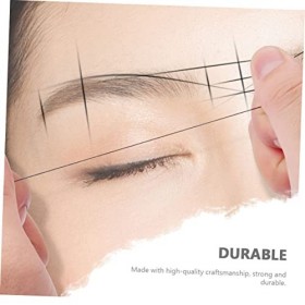 DOITOOL 12 Pièces Règle De Fil À Broder À Motif DEncre Fil De Pré-Cartographie Marquage De Ligne De Pré-Cartographie Sourcil