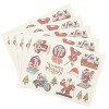 ABOOFAN 30 Feuilles DAutocollants DAmbiance De Noël Autocollant De Visage Autocollant De Noël Faux Pour Enfants Faux Autoco