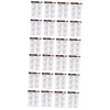 POPETPOP 36 Feuilles Autocollants À Sourcils Imperméables Autocollants Pour Hommes Maquillage Transferts De Sourcils Faux Sou