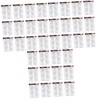 POPETPOP 36 Feuilles Autocollants À Sourcils Imperméables Autocollants Pour Hommes Maquillage Transferts De Sourcils Faux Sou