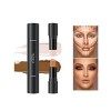 JMason Bâton Contour 2 en 1, Bâton Surligneur, Stylo Correcteur Contour Double Tête, Stylo Maquillage Imperméable, Maquillage