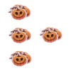 FOMIYES 24 Pcs Autocollant Citrouilles Décor Halloween Citrouille Trick Or Treat Stickers Citrouille Expression Decal Monstre