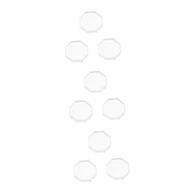 FOMIYES 9 Pièces Plateau Daccessoires Outils Dextension De Cils Faux Cils Coussinets De Palette De Cils Fournitures Dexten