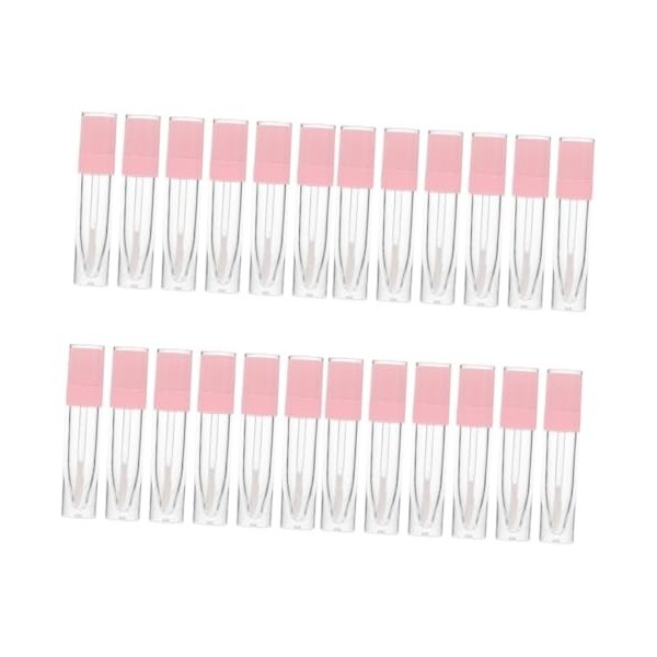 POPETPOP 18 Pcs Tube Vide De Glaçage Rond Pour Les Lèvres Baume à Lèvres Rechargeable Contenants Vides De Brillant à Lèvres T