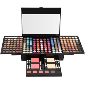 Fards à Paupières, Palettes de Maquillage Yeux Professionnel Mat Paillette, Eyeshadow Palette Colorful Palette Fard a Paupier