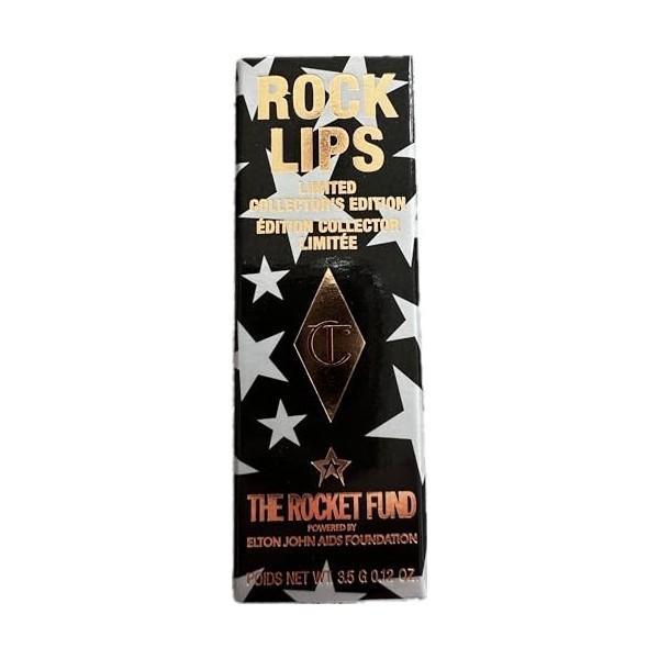 Charlotte Tilbury x Elton John Limited Edition Rock Lips Lipstick | 3.5g | Rocket Girl