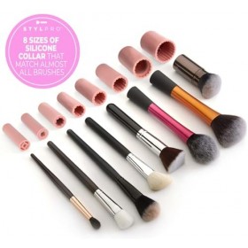 STYLPRO Coffret cadeau nettoyant et séchoir pour pinceaux de maquillage