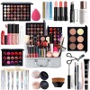 26 Pièces Ensemble-cadeau de Maquillage Tout-en-un Kit de Démarrage Essentiel de Maquillage Ensemble de Maquillage avec Fard 