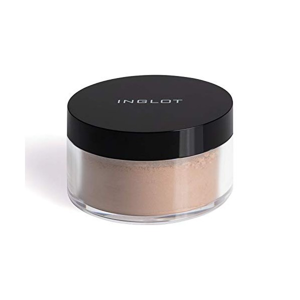 Inglot Poudre Libre | Poudre Libre Fini Parfait pour un Teint Impeccable | Contrôle de la Brillance et Fixation Longue Durée 