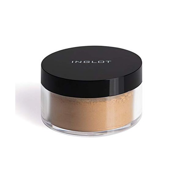 Inglot Poudre Libre | Poudre Libre Fini Parfait pour un Teint Impeccable | Contrôle de la Brillance et Fixation Longue Durée 