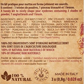 Couleur Caramel Kit Sourcils Foncé