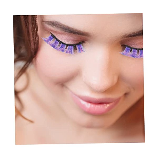 Angoily 5 Boîtes De Cils Colorés Adhésifs Pour Cils Russes Faux Cils Bande Russe Cils Faux Cils Dramatiques Pestanas Postizas