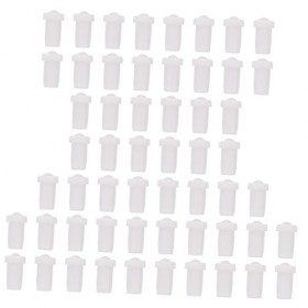 DOITOOL 400 Pcs De Colle Aiguille Anti-Blocage Colle Off Pince À Épiler Outils Pour Extensions De Cils Buse Aiguille Pour Col
