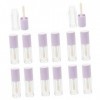 POPETPOP 14 Pièces 6 ML en Plastique Transparent Grand Pinceau Tube De Brillant à Lèvres Huile à Lèvres Glaçage à Lèvres sous