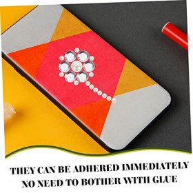 FRCOLOR 48 Feuilles Beauté Strass Décors De Maquillage Breloques En Strass Décalque De Bijoux De Autocollant De Cas De Téléph