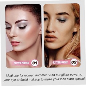 FRCOLOR Lot de 3 poudres dairbag corporel surligneur poudre poudre spray pour le corps Paillettes pour le corps Spray surlig