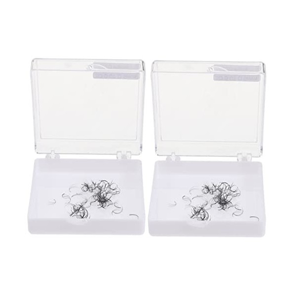 FRCOLOR 5 Boîtes Faux Cils Cheveux Lâches Faux Cils Naturels Grappe De Cils Individuels Cils 3d Réutilisables Cils Aspect Nat