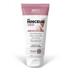 Eafit MINCEUR 360 GEL AMINCISSANT 200 ml - Réduit les graisses - Raffermit - Sculpe - Galbe - Affine la silouhette - Effet fr