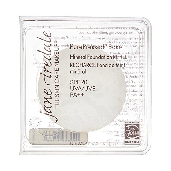 Jane Iredale PurePressed Base SPF 20 Refill, Teakwood 9.9 g