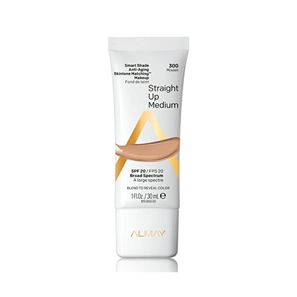 ALMAY - Smart Shade Anti-Aging Skintone Matching Makeup Medium - 1 fl. oz. 30 ml 