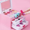 Toseky Kit de Maquillage pour pour Fille,Ensemble de Maquillage Lavable pour | Ensemble de Maquillage avec étui à cosmétiques