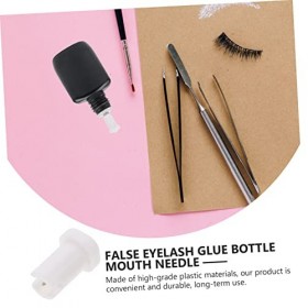 DOITOOL 500 Pcs Bouteille De Colle Aiguille Anti-Blocage Pince À Cils Pince À Épiler Extension De Cils Pince À Cils Pour Exte