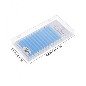 Didiseaon 5 Boîtes De Cils De Greffage De Couleur Cils Avec Couleur Faux Cils Cils Individuels Extensions De Cils Faux Cils F