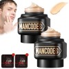 Crème Mancodes, Crème De Maquillage Mancodes, Crème Pour Le Visage Mancodes, Crème Anti-cernes Hydratante Mancodes Pour Homme