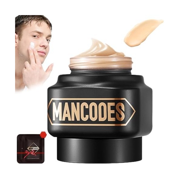 Crème Mancodes, Crème De Maquillage Mancodes, Crème Pour Le Visage Mancodes, Crème Anti-cernes Hydratante Mancodes Pour Homme