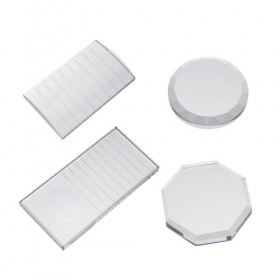 minkissy Lot de 8 outils despacement de cils - Colle en cristal - Fournitures de greffage de cils - Outil de greffage de cil