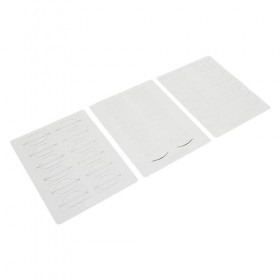 Kit de 30 Pièces pour la Pratique du Microblading, Double Face,Encre, Pratique de la Peau Réaliste, adapté aux Débutants, ave