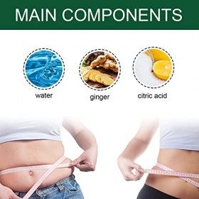 Utapossin Crème Amincissante 50g Crème Minceur Gingembre Crème Cellulite Crème Brûlante de Graisse de Gingembre Crème Rafferm