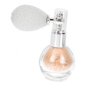 FRCOLOR Lot de 3 flacons de parfum vides à paillettes - Pour corps à paillettes - Pulvérisateur scintillant - Pulvérisateur d