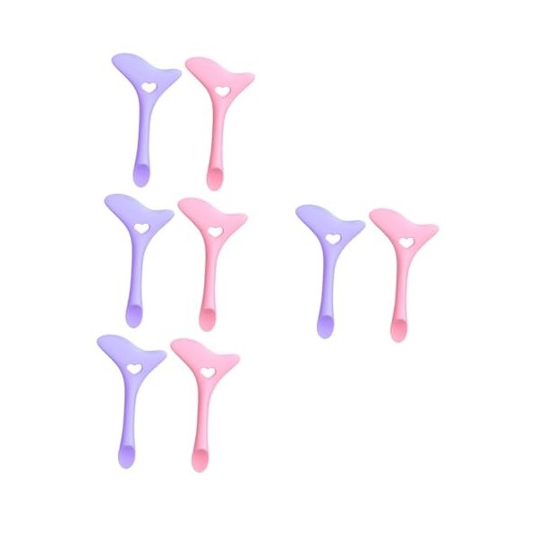 FRCOLOR 10 Pièces Eye-liner Plaque Applicatrice De Fard à Paupières Outil Daide Au Marscara Outil De Brosse à Cils Le Fard à