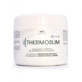 Rush Pharma - Thermoslim creme raffermissante 500ML - Crème anti cellulite revigorant ventre jambes bras
