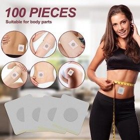 Patch Minceur 100 PCS Slim Patch Patch Amincissant rûleur de Graisse Naturelle pour Perte de Poids, Sécurité Perte de Poids R
