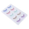 POPETPOP 40 Paires Faux Cils Colorés Cils De Poupée Cils De Cosplay Faux Cils De Fête Dhalloween Cils Flase Naturels Cils En