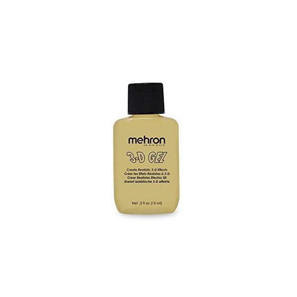 Mehron 3-D Gel - Clear 15 ml 