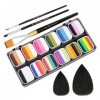 Panysilioer Kit de Peinture pour le , Accessoires de Remplacement, Palette à Gâteau Divisée en 1 Temps, 12 Pièces, Ensemble d