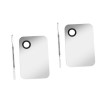 minkissy 6 Ensembles Mélange Peinture Maquillage Plat Plateau Mélange Et Spatule Maquillage Conseil Couleur Plaque DAffichag