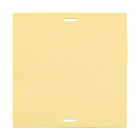 Lot de 5 peaux de tatouage vierges en silicone 20 x 20 x 0,3 cm avec bandage, double face, fournitures de tatouage pour début